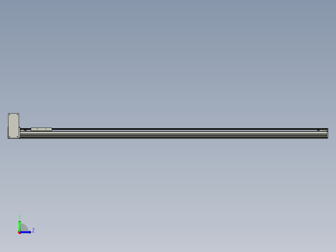 CCTL模组同步带-TL135B-RU-1800左视图