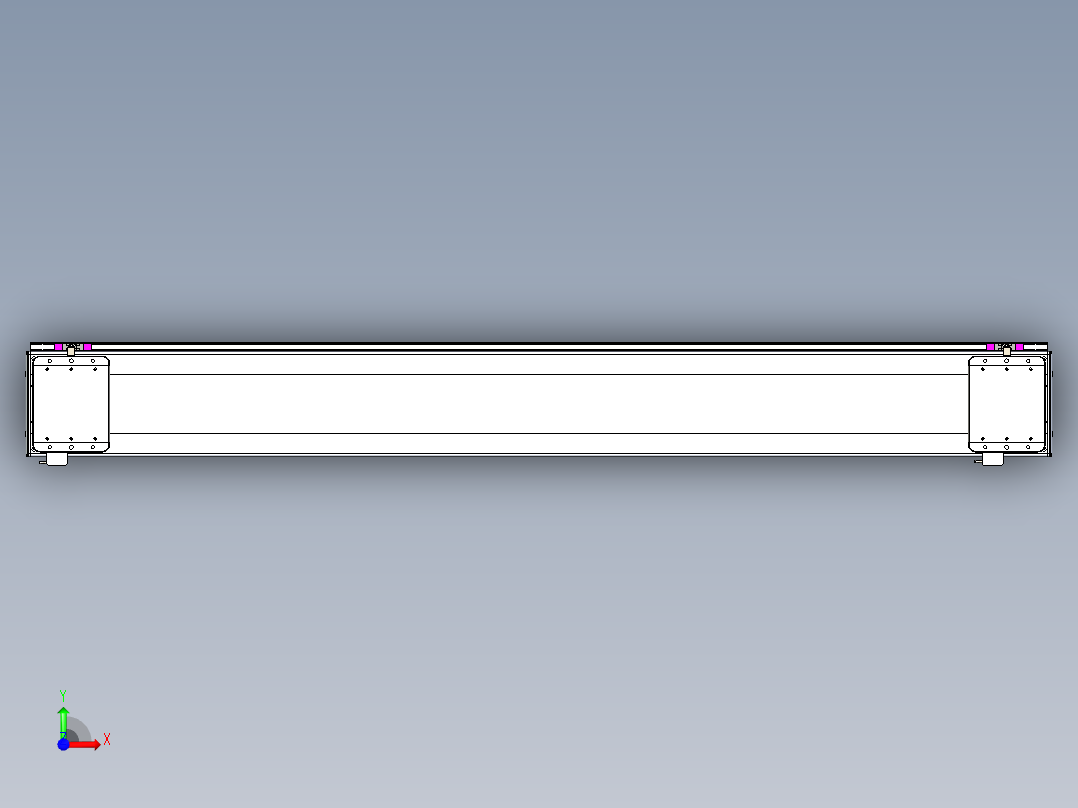 威洛博LC系列3d模型模组2LC22H1Y-S1750前视图