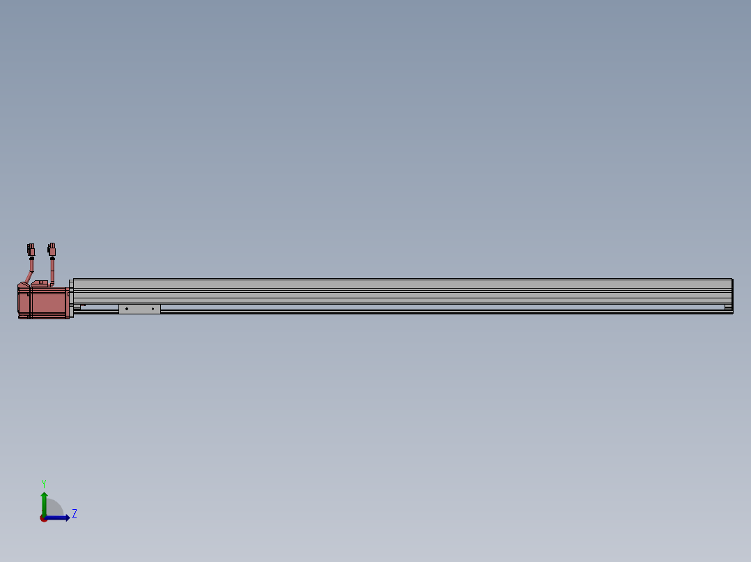 精密模组MY80S-T10-1050L-P20B-BC-C4左视图