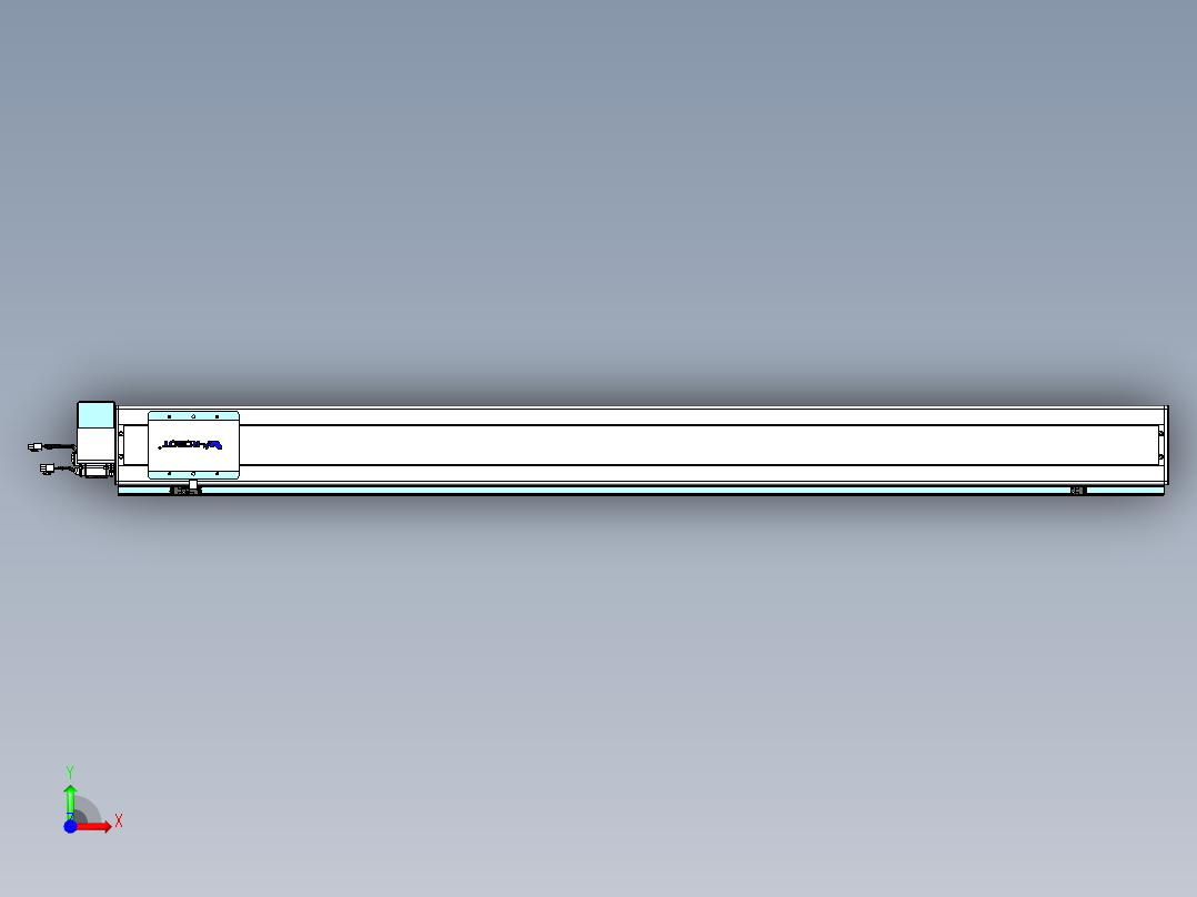 威洛博VBC同步带传动一无尘环境VBC14-L45-S1550-BRD-ZP40-C3前视图