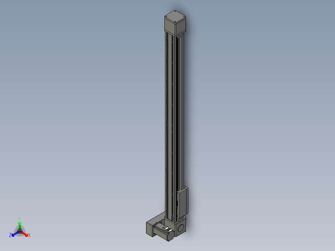 欧规系列-GB8-L96-S1100-BLD-P40-MS3正等轴测图