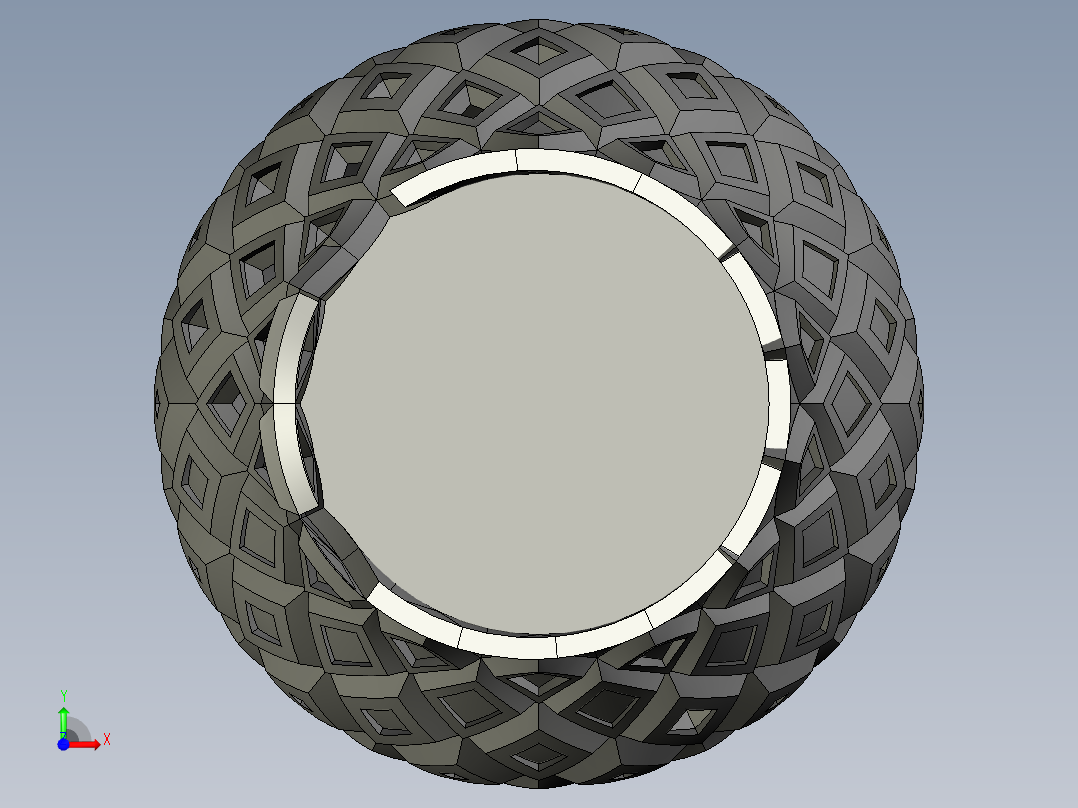 3D打印花瓶 （2）前视图