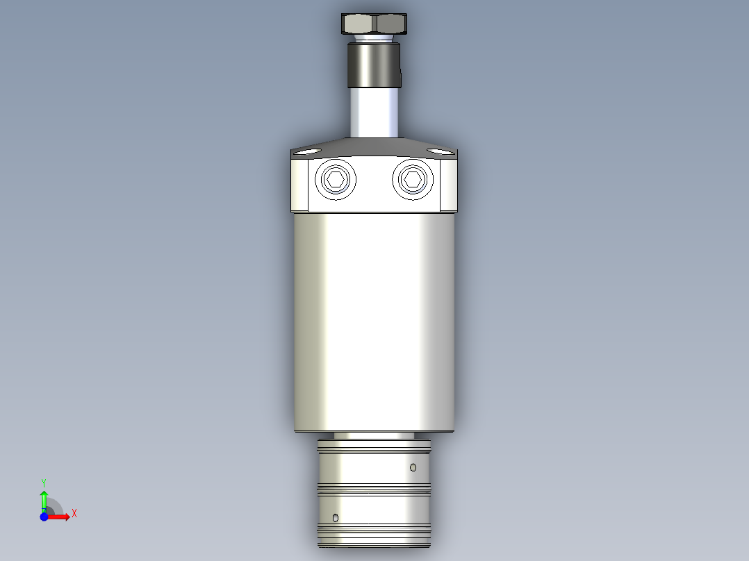 KOSMEKWHE1600-2GRM多系列多零件图纸模型多系列多零件图纸模型前视图