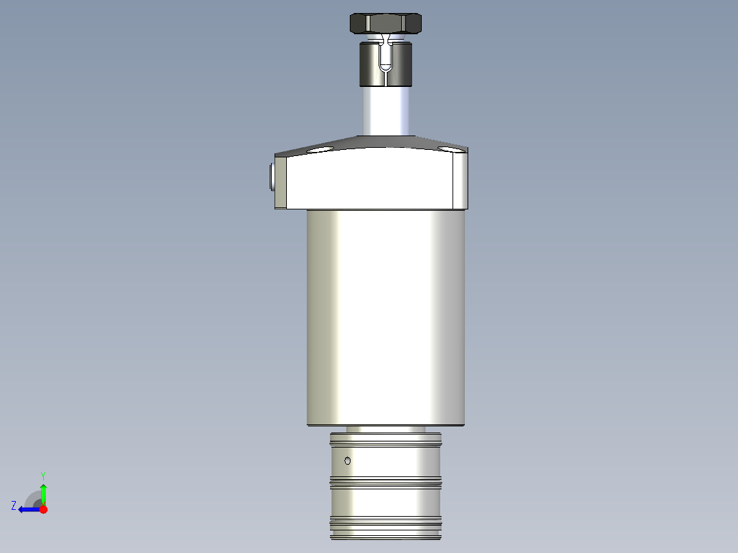 KOSMEKWHE1600-2GRM多系列多零件图纸模型多系列多零件图纸模型右视图
