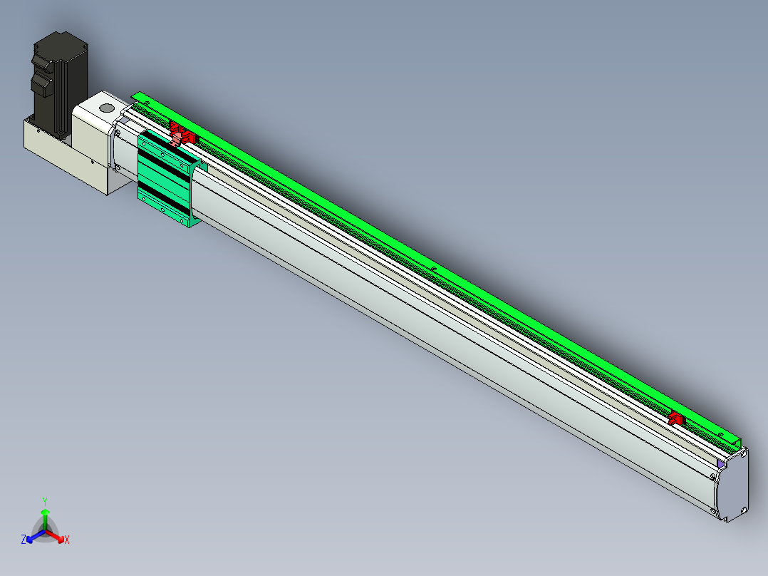 威洛博VBF10-L45-S900-BL-P40-C4正等轴测图