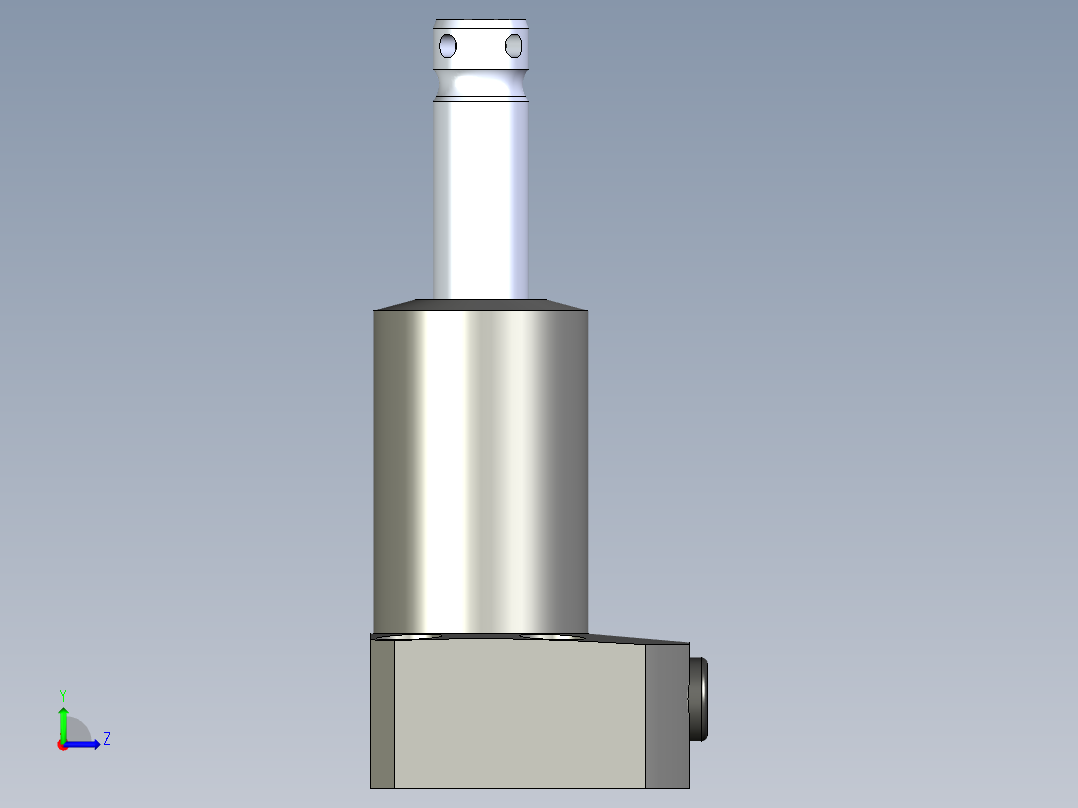 KOSMEKTLB0601-2CR-Q多系列多零件图纸模型左视图