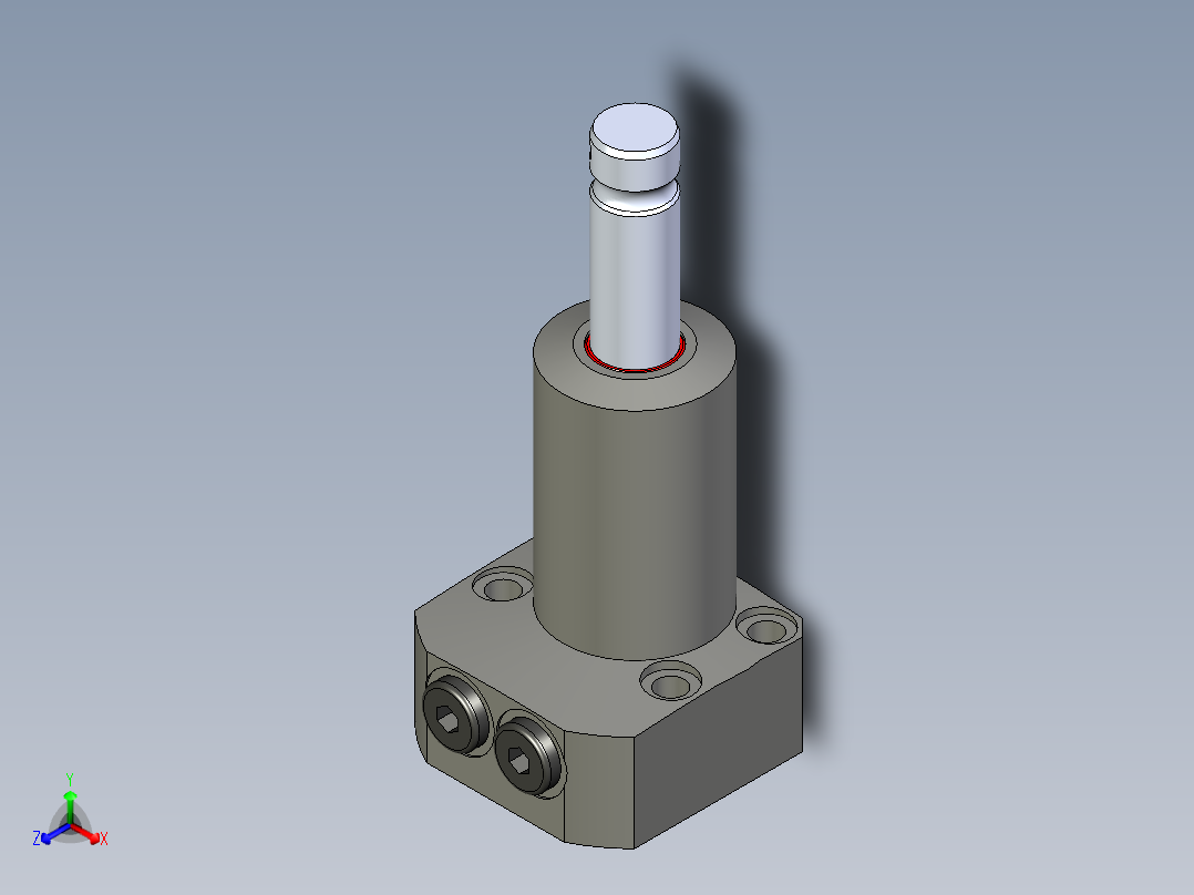 KOSMEKTLB0601-2CR-Q多系列多零件图纸模型正等轴测图