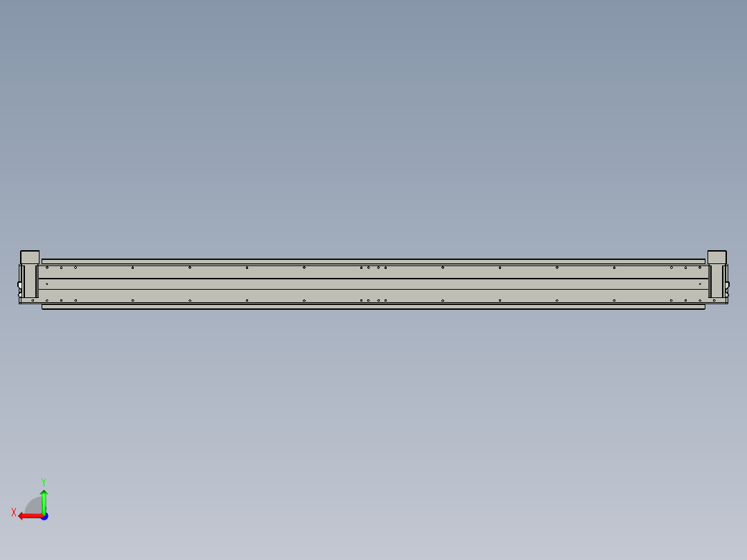 威洛博双电机滑台-VBF14S2-L50-S1900-BD-P40-C6后视图