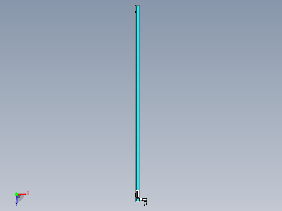 威洛博LB.GB同步带传动--欧规系列LB6A-L130-S3300-BL俯视图