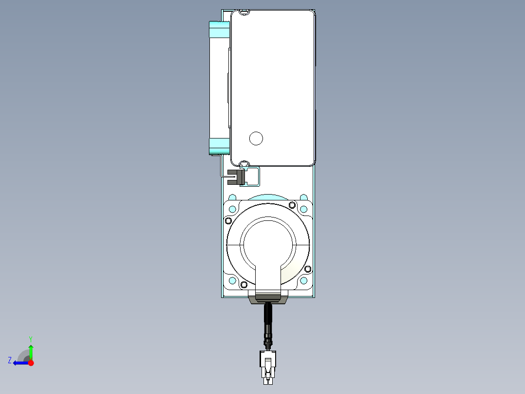威洛博VC丝杆传动-无尘环境VC14-Lxx-C-S1100-BL-ZP75-C3右视图