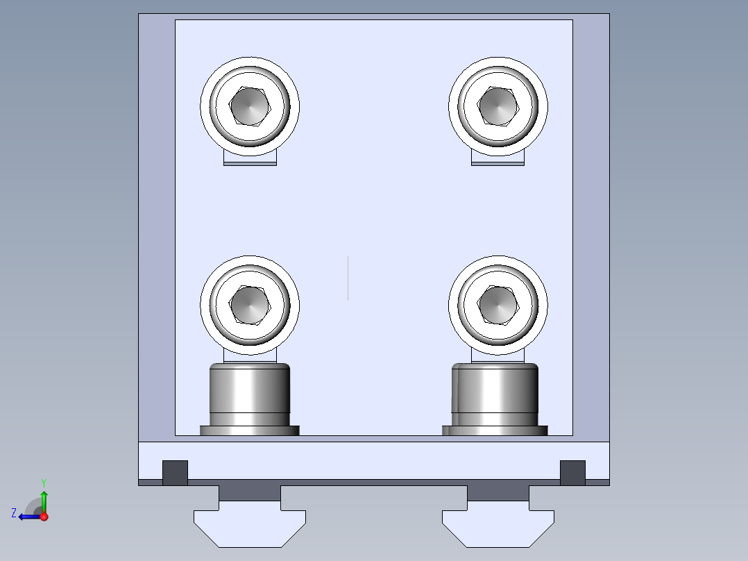 铝型材及其附件3.21.40.8080.STG前视图