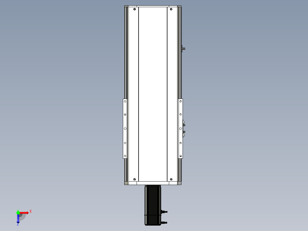 Toyo东佑达直线模组-ETH22-300-BC-400W+煞車俯视图