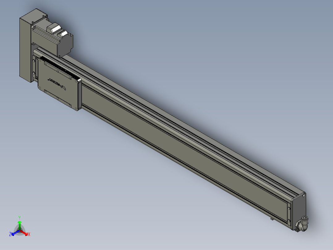威洛博VC10-S750-BR-P40正等轴测图