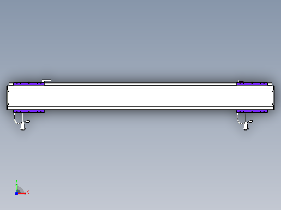 威洛博VL系列3d模型模组2VL14S2Y-S1100前视图