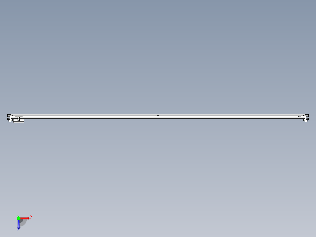 威洛博VL系列3d模型模组VL17E1Y-S2850俯视图