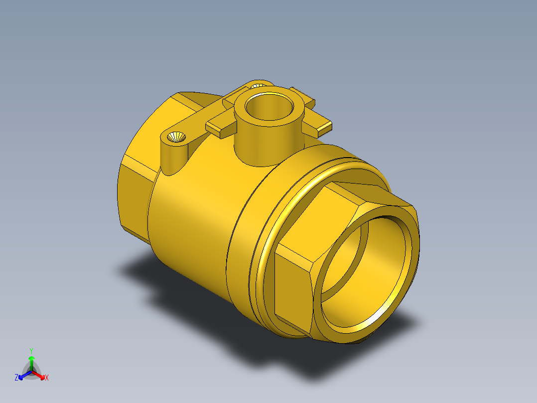 管道手动球阀-水管开关阀-手动阀门395_06_E_1_body