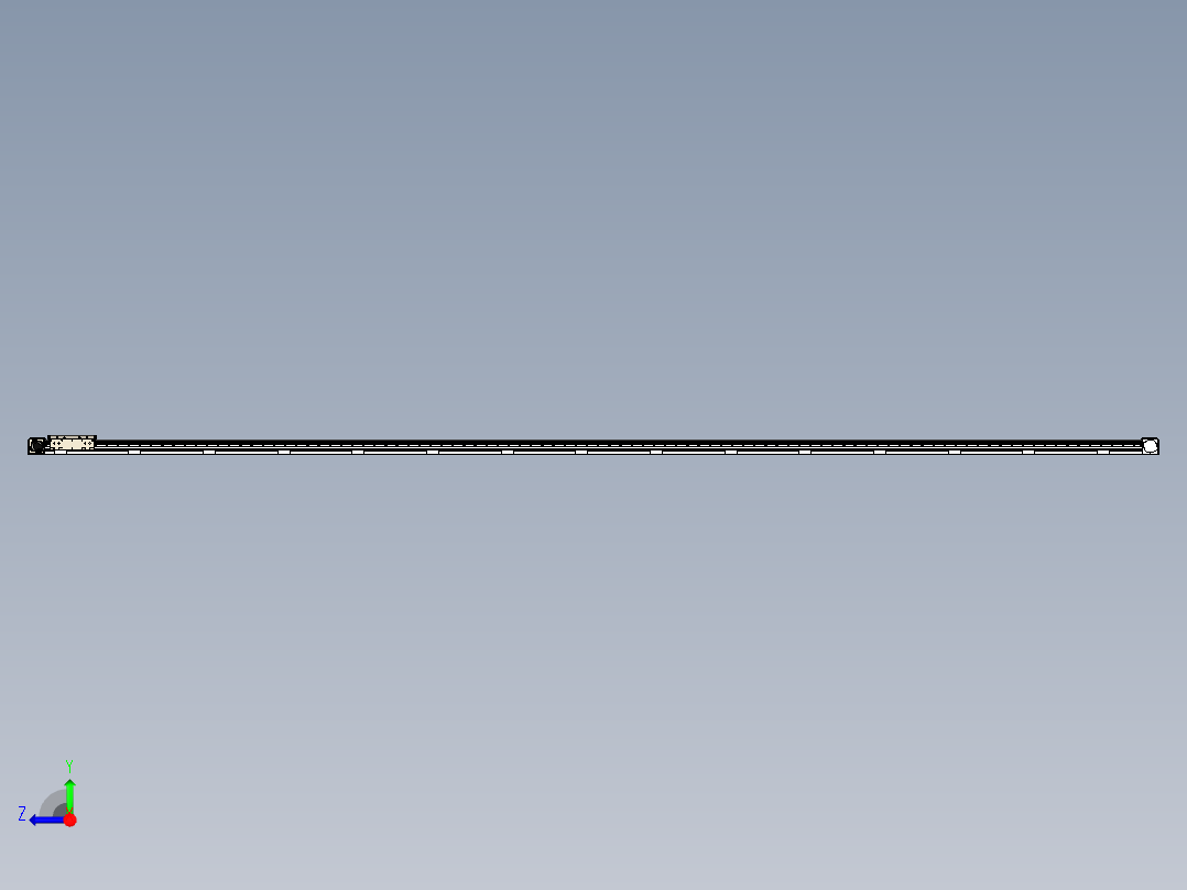 同步带滑台-欧规B8H-L176-S5600-L-ZP40-D3-N5右视图