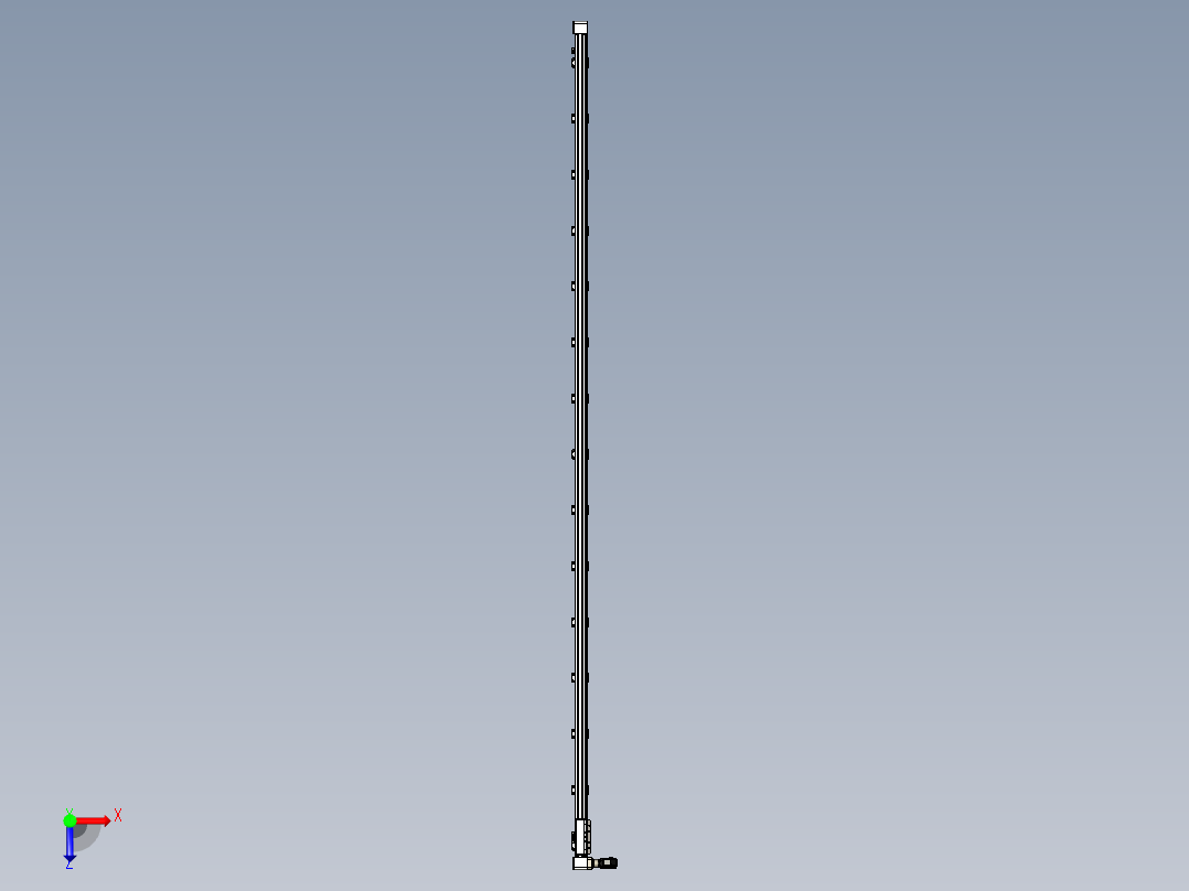 同步带滑台-欧规B8H-L176-S5600-L-ZP40-D3-N5俯视图