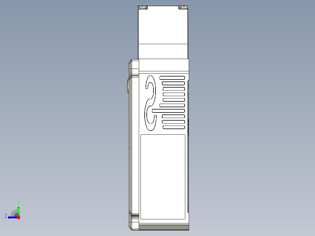 安全_区域传感器SDS03-3右视图