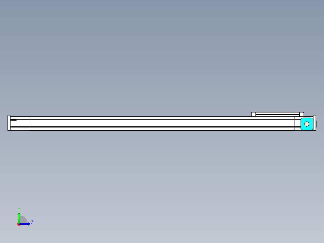 欧规系列-LB6-L130-C-S1050-BL-P40-D3左视图
