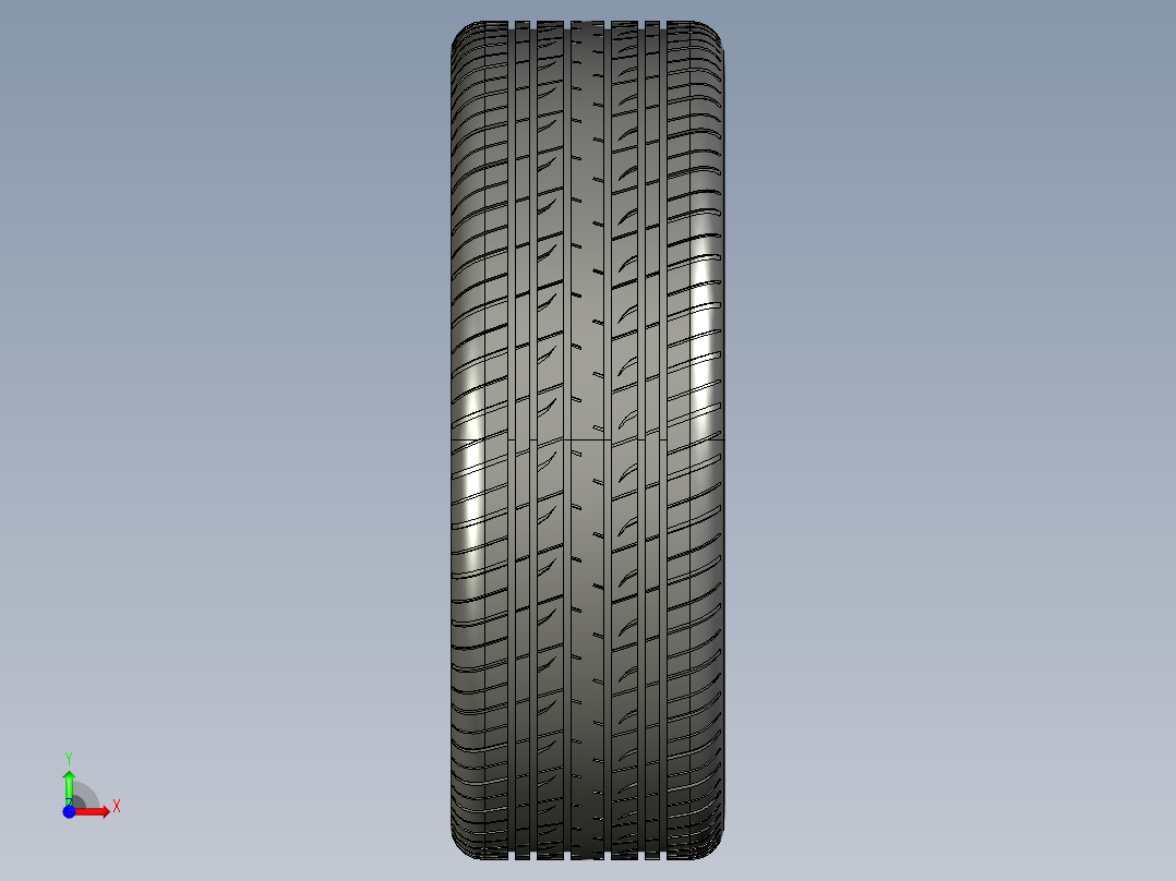 盘式制动器前视图