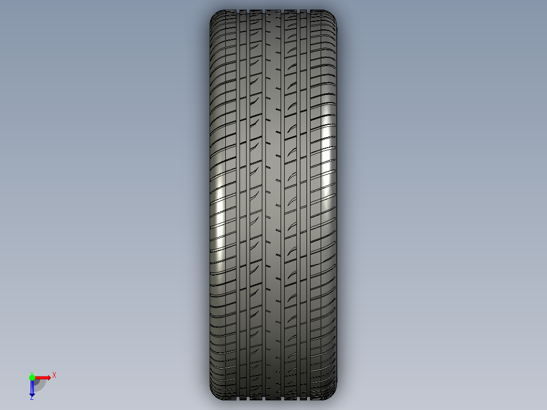 盘式制动器俯视图