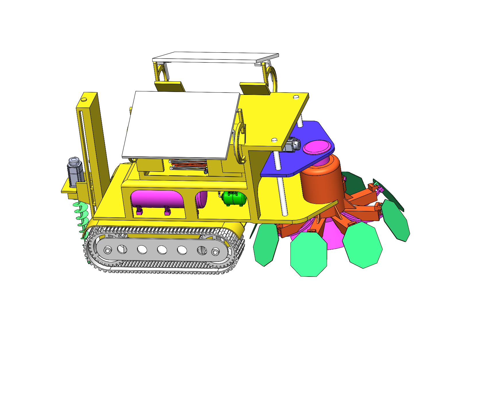 全自动植树机器人设计