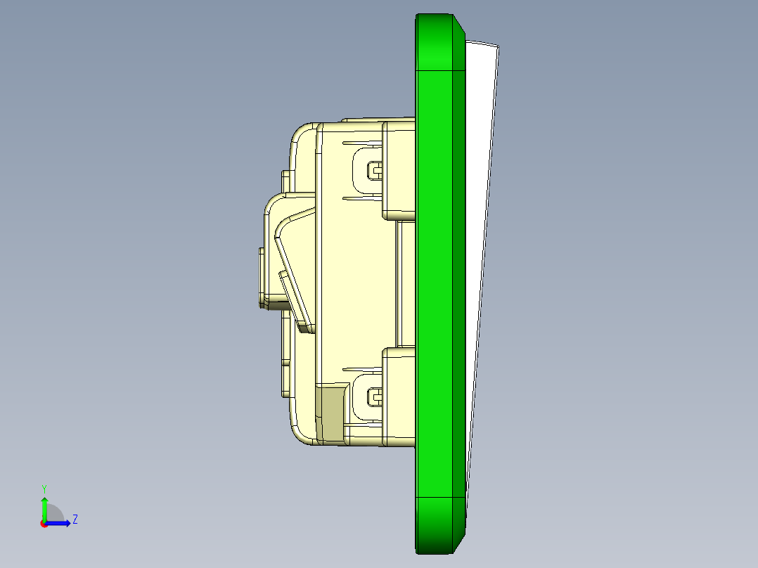 飞利浦-五孔一开 STP左视图