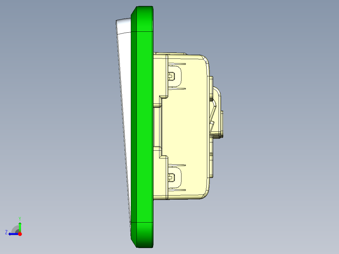 飞利浦-五孔一开 STP右视图