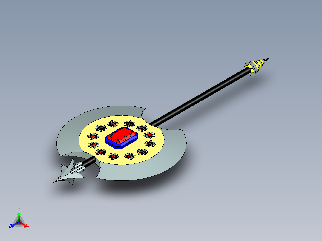 <span style='color: red'>大</span>斧子