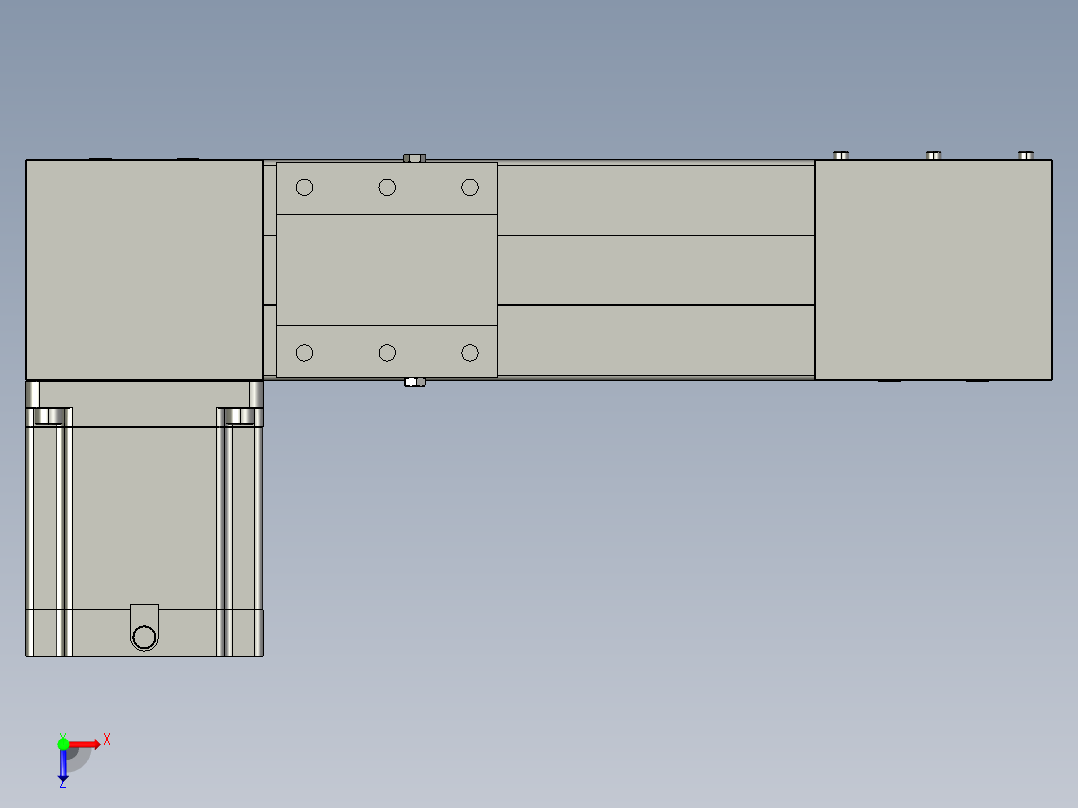 模组FBL80E100-L俯视图