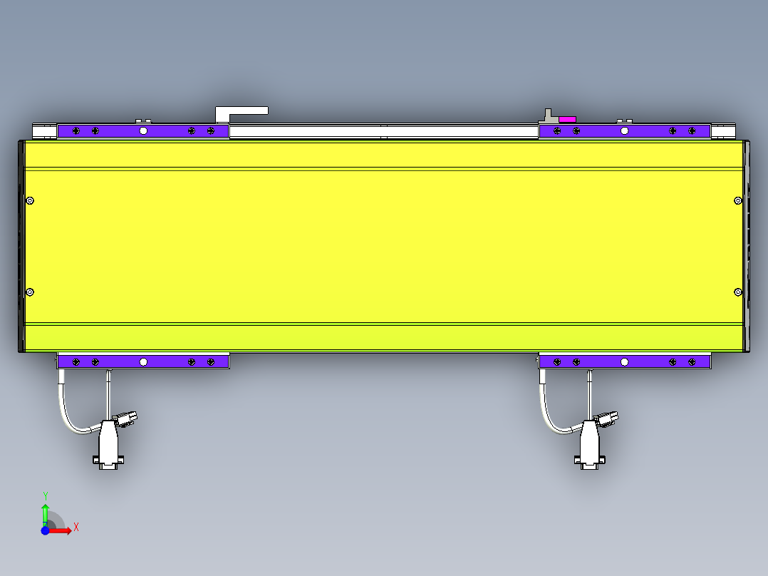 威洛博VL系列3d模型模组2VL22H2Y-S300前视图