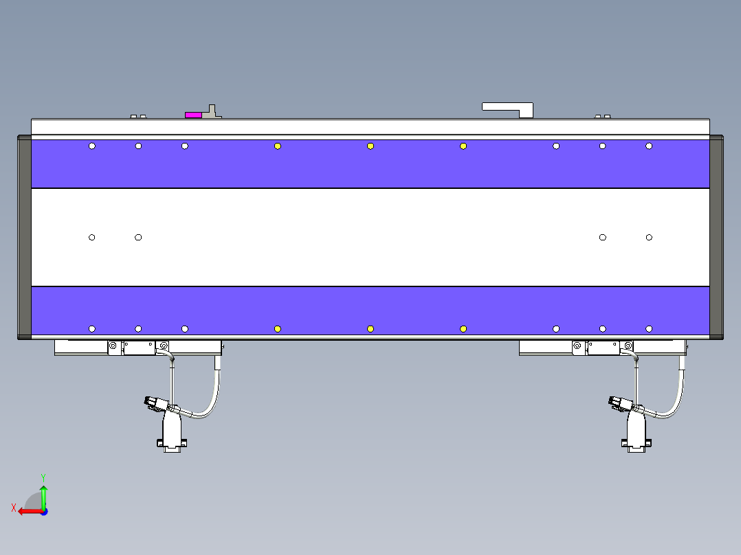 威洛博VL系列3d模型模组2VL22H2Y-S300后视图