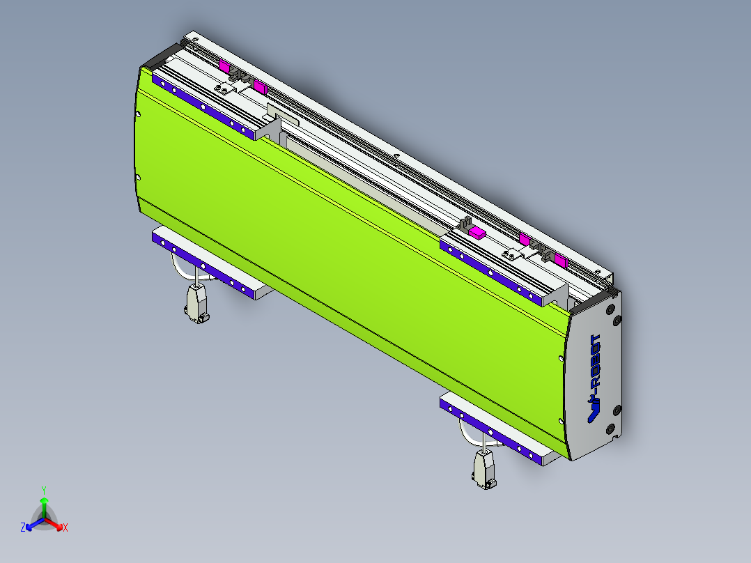 威洛博VL系列3d模型模组2VL22H2Y-S300正等轴测图