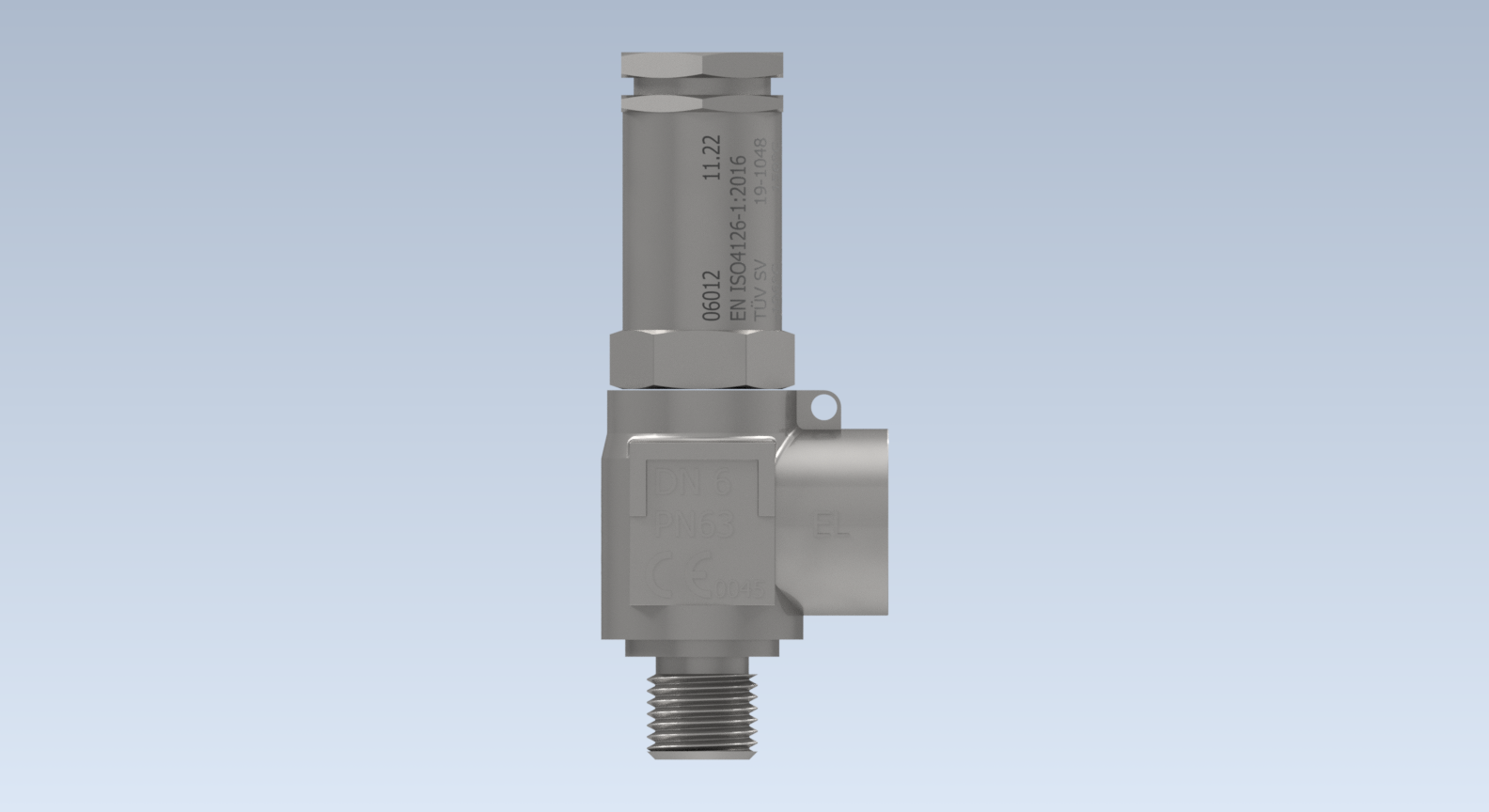 低温安全阀，不锈钢角阀，PN63