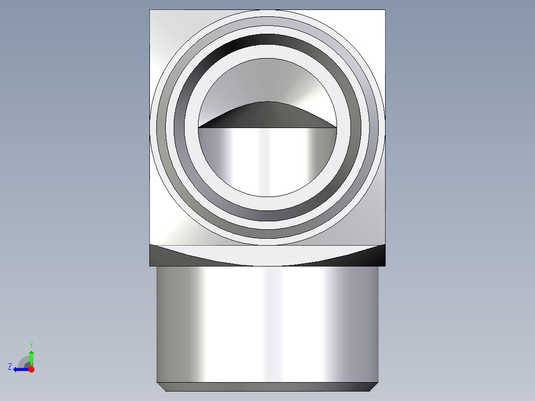 卡套式工业通用硬管接头EO_Union_elbow_W12LLCFX右视图