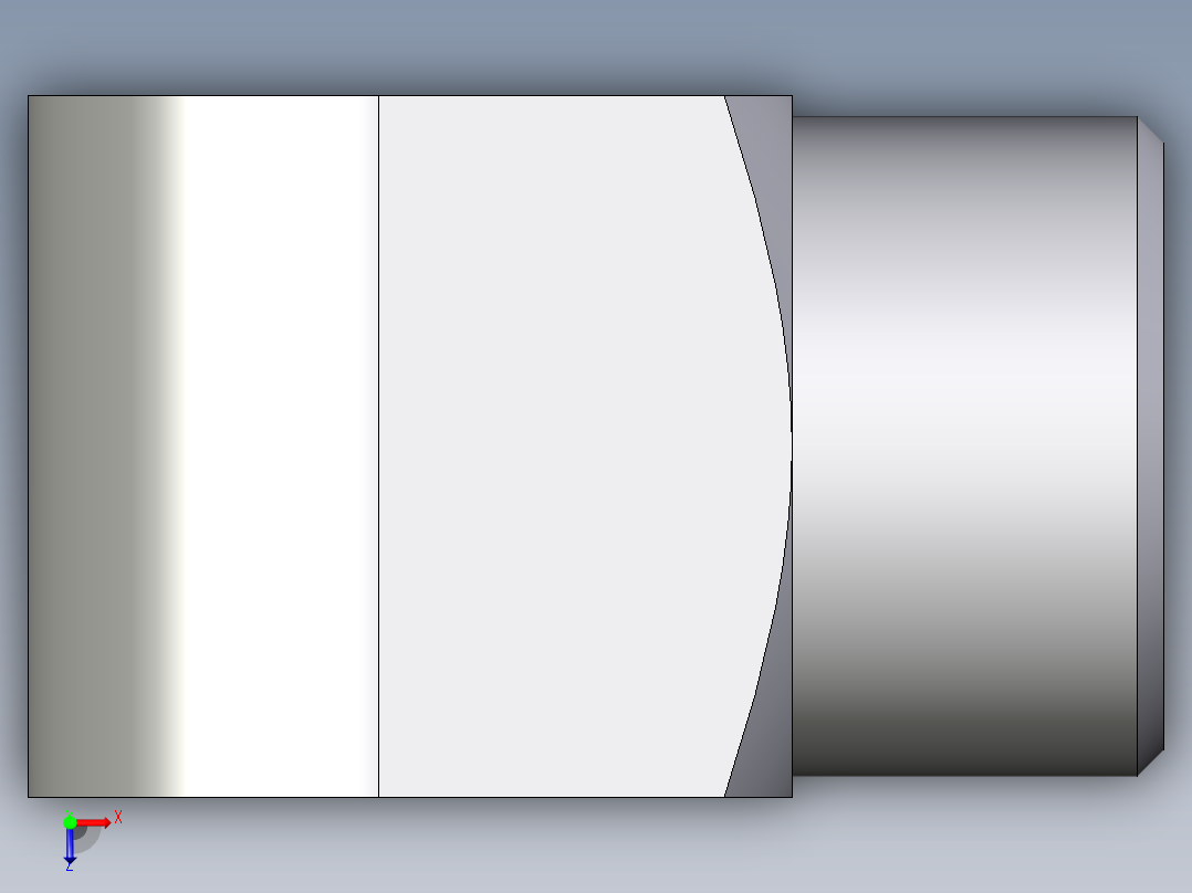 卡套式工业通用硬管接头EO_Union_elbow_W12LLCFX俯视图