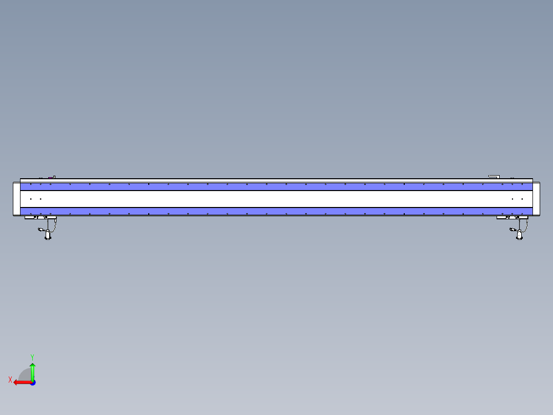 威洛博VL系列直线电机模组-2VL17E2-S2200后视图