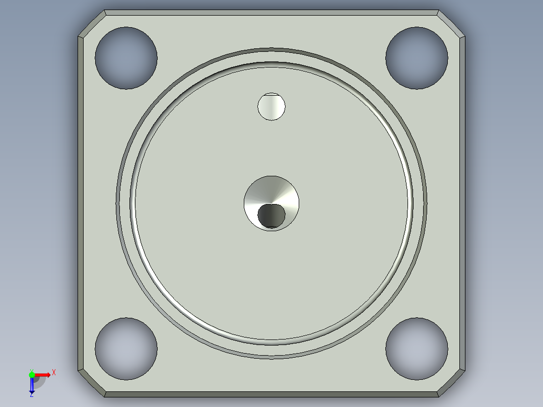 KOSMEKLZ0220-S多系列多零件图纸模型多系列多零件图纸模型俯视图