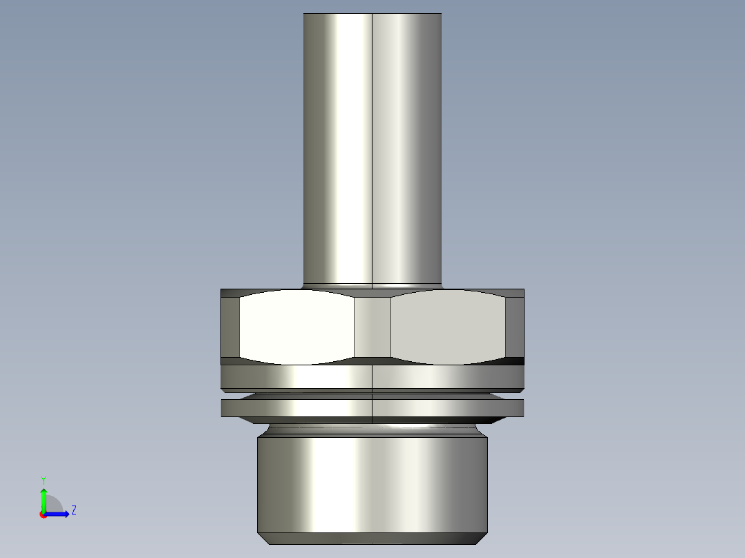 软管与硬管连接用工业通用接头0128_10_17_39左视图