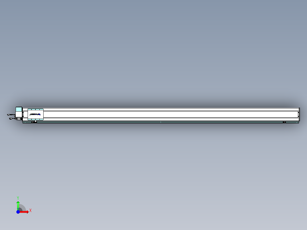威洛博VBC同步带传动一无尘环境VBC14-L45-S2550-BRD-ZP40-C3前视图