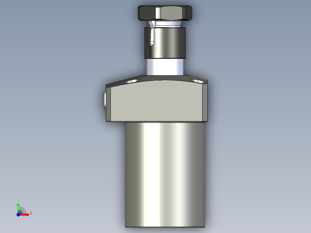 KOSMEKLHS0480-GR-Y45多系列多零件图纸模型前视图