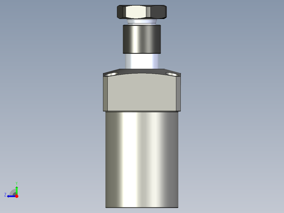KOSMEKLHS0480-GR-Y45多系列多零件图纸模型右视图