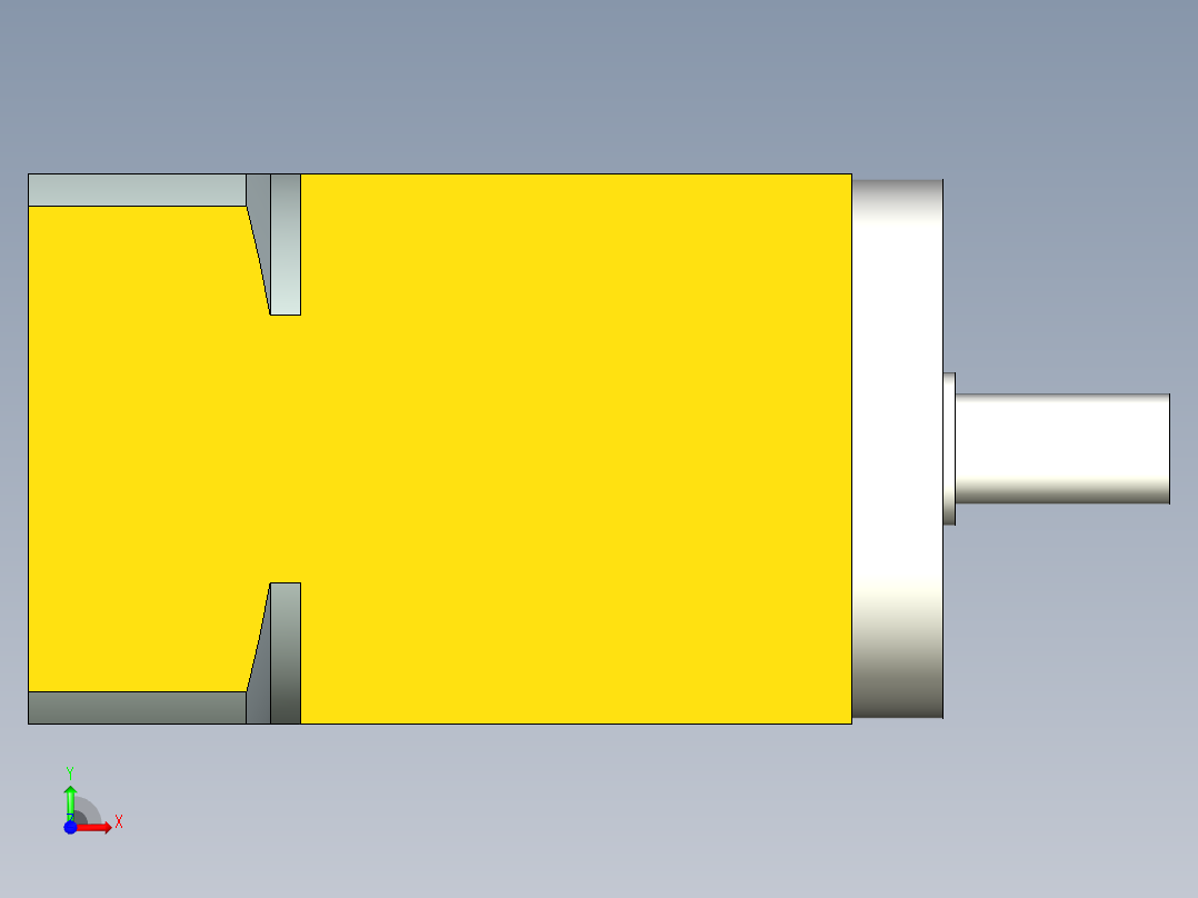 换向器PW90垂直输出-1 19-70-90-M6.stp前视图