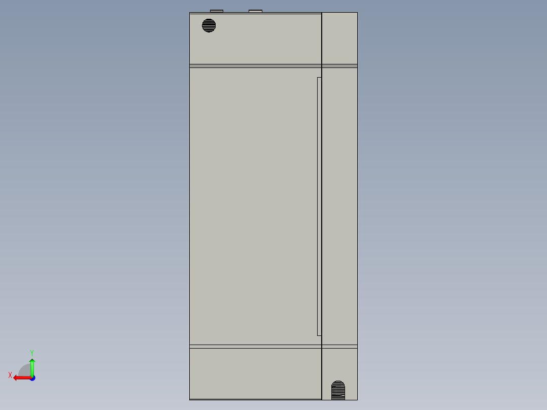 MCDKT3520E伺服控制器后视图