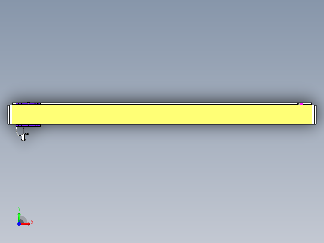 威洛博VL系列3d模型模组VL14S2Y-S1950前视图