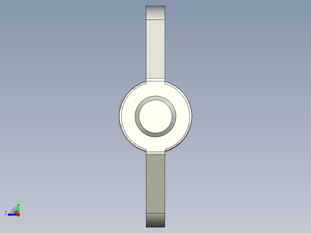 带耳螺钉-DIN_316_Wing_screws_5x0.8x25-22.6-9_26_2.3_13_6.stp右视图