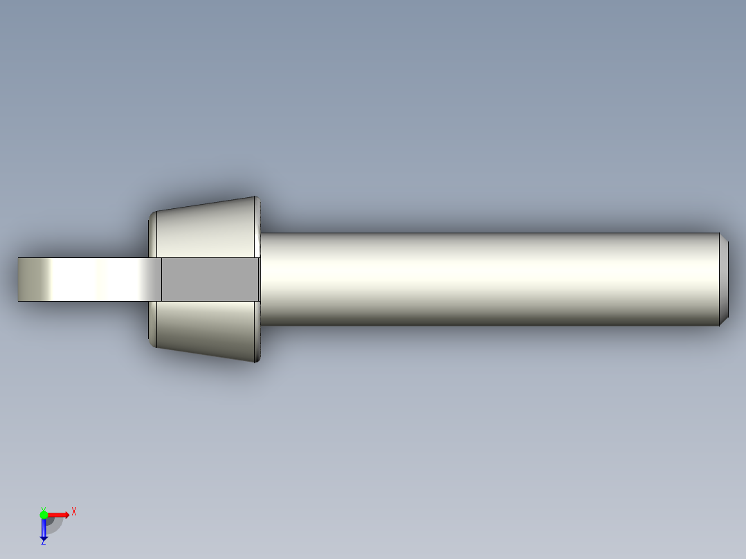 带耳螺钉-DIN_316_Wing_screws_5x0.8x25-22.6-9_26_2.3_13_6.stp俯视图