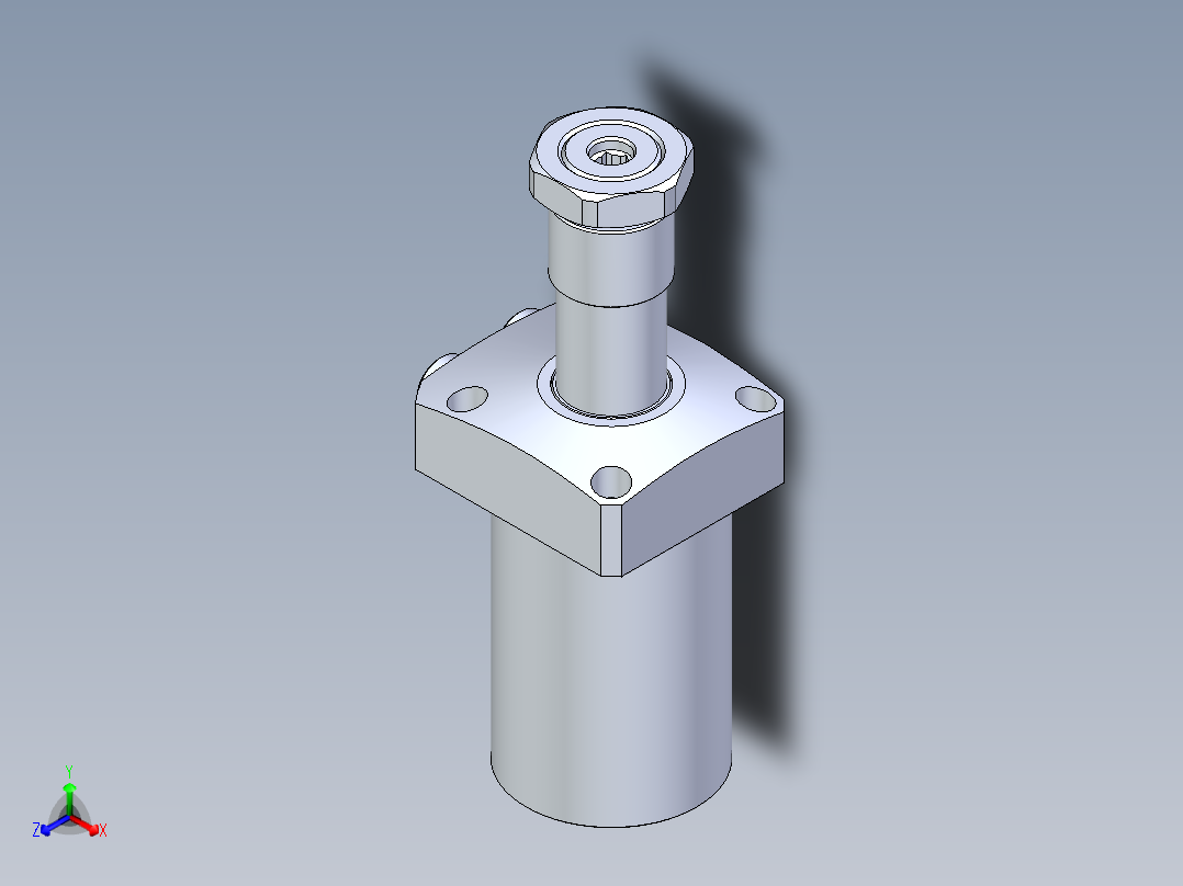 KOSMEKLHA0650-CL-Q25多系列多零件图纸模型正等轴测图