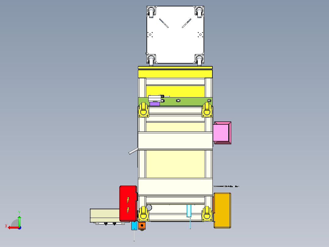 上箱体衬套压装后视图
